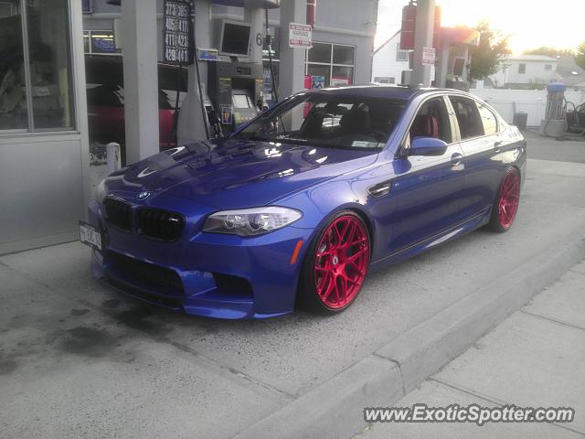 BMW M5 spotted in Hewlett, New York