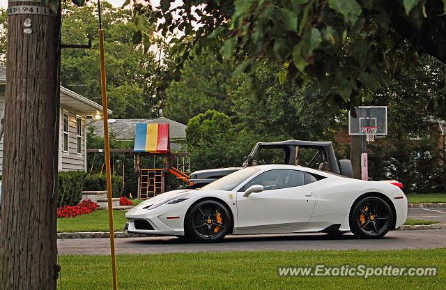 Ferrari 458 Italia spotted in Deal, New Jersey