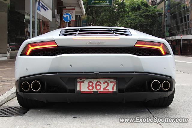 Lamborghini Huracan spotted in Hong Kong, China