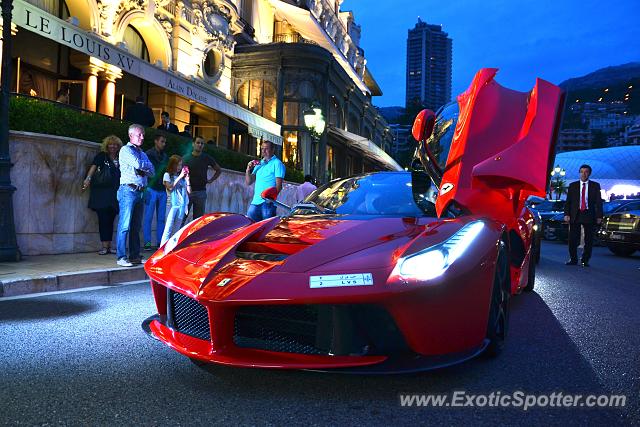Ferrari LaFerrari spotted in Monte Carlo, Monaco