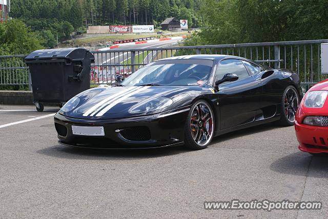Ferrari 360 Modena spotted in Spa, Belgium