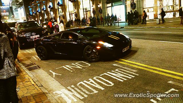 Lamborghini Gallardo spotted in Hong kong, China