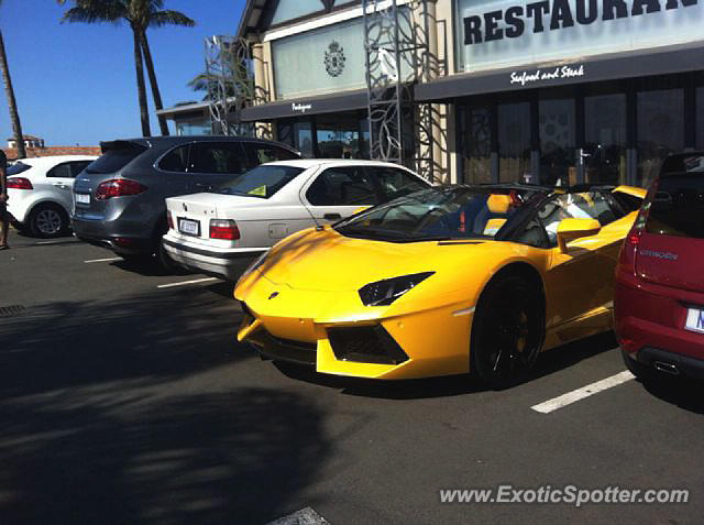Lamborghini Aventador spotted in Pretoria, South Africa