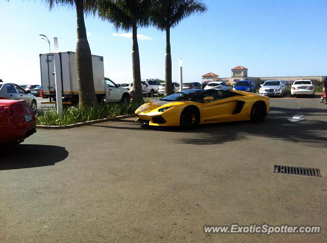 Lamborghini Aventador spotted in Pretoria, South Africa