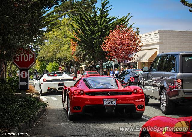 Ferrari Enzo spotted in Carmel, California
