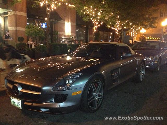 Mercedes SLS AMG spotted in Toronto, Canada