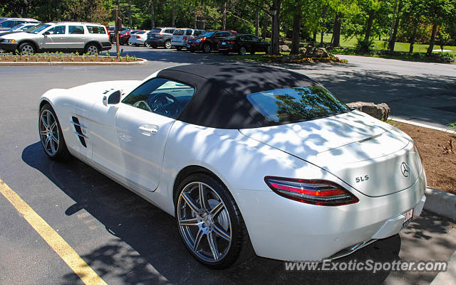Mercedes SLS AMG spotted in Pittsford, New York