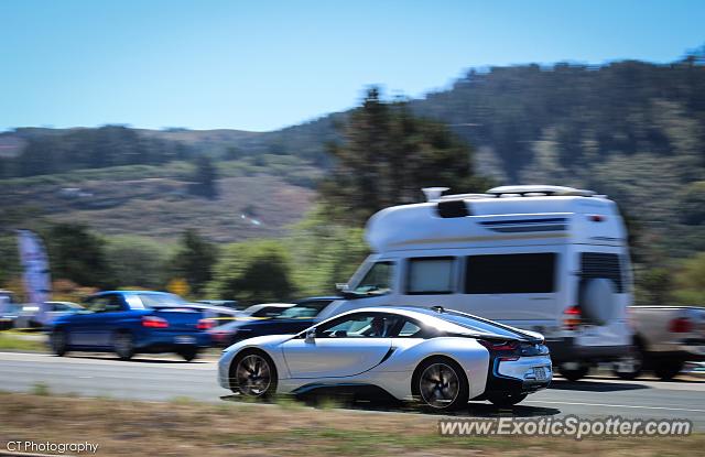 BMW I8 spotted in Carmel Valley, California