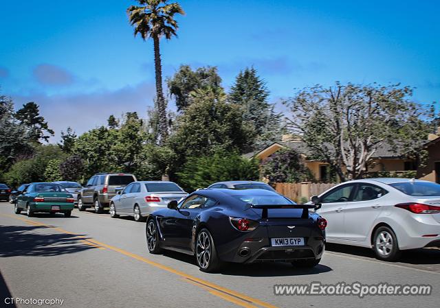 Aston Martin Zagato spotted in Carmel Valley, California