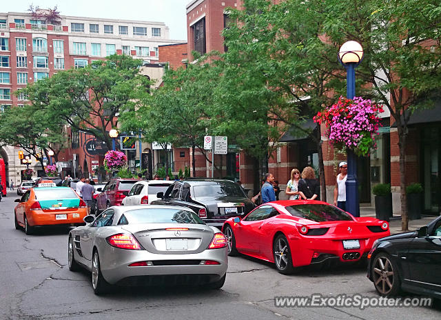 Mercedes SLR spotted in Toronto, Ontario, Canada