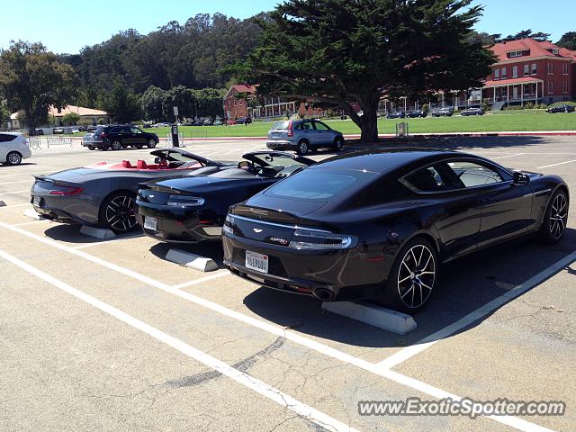 Aston Martin Vanquish spotted in San Francisco, California