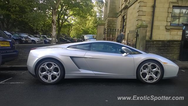 Lamborghini Gallardo spotted in Halifax, United Kingdom