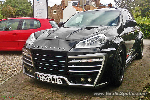 Porsche Cayenne Gemballa 650 spotted in York, United Kingdom