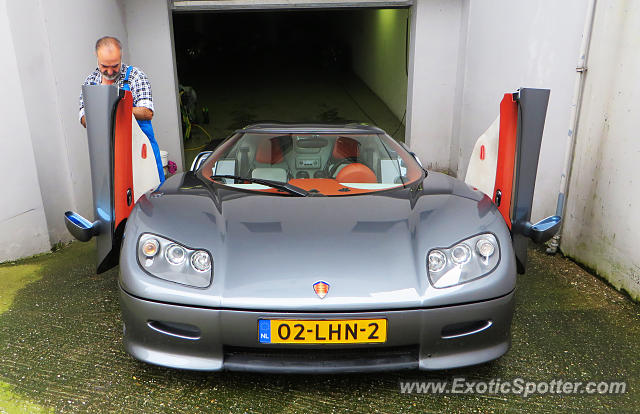 Koenigsegg CC8S spotted in Amsterdam, Netherlands