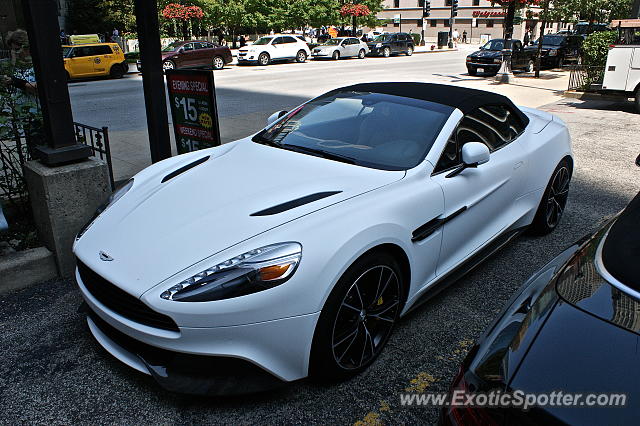Aston Martin Vanquish spotted in Chicago, Illinois