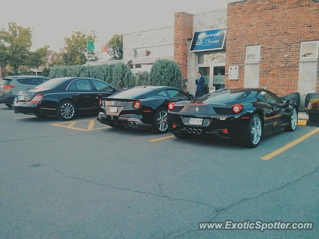 Ferrari F12 spotted in Montreal, Canada