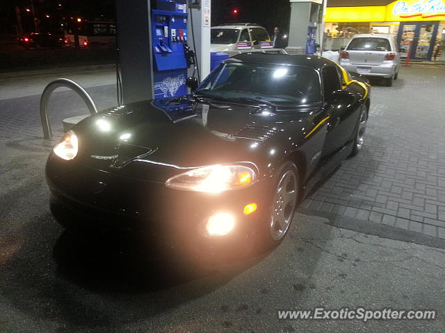 Dodge Viper spotted in Toronto, Canada