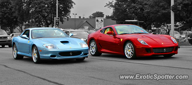 Ferrari 599GTB spotted in Detroit, Michigan