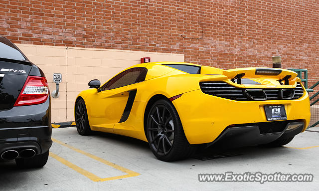 Mclaren MP4-12C spotted in Beverly Hills, California