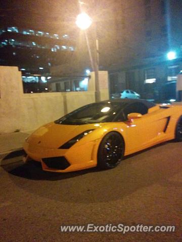 Lamborghini Gallardo spotted in London, Canada