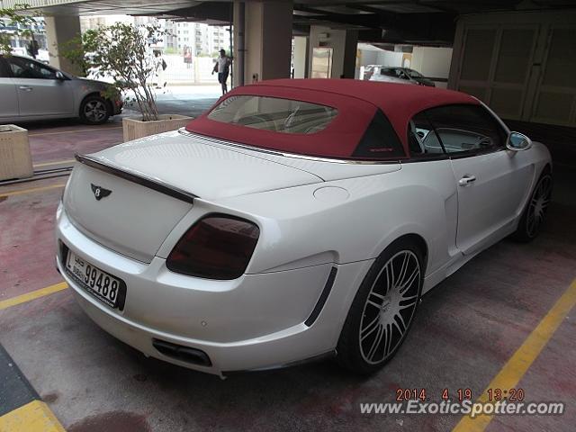 Bentley Continental spotted in Dubai, United Arab Emirates