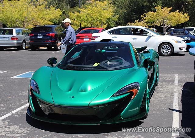 Mclaren P1 spotted in Carmel Valley, California