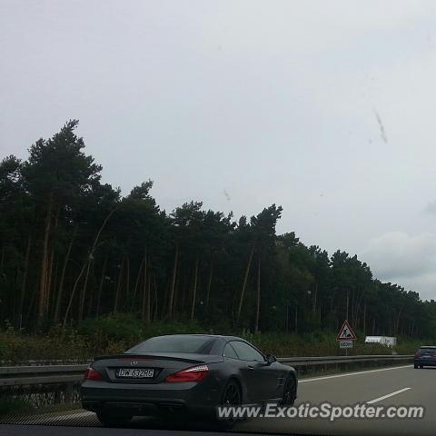 Mercedes SL 65 AMG spotted in Near Berlin, Germany