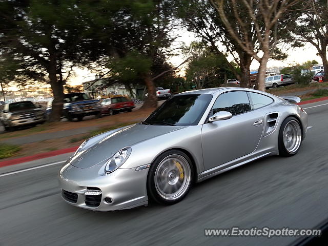Porsche 911 Turbo spotted in Sausalito, California