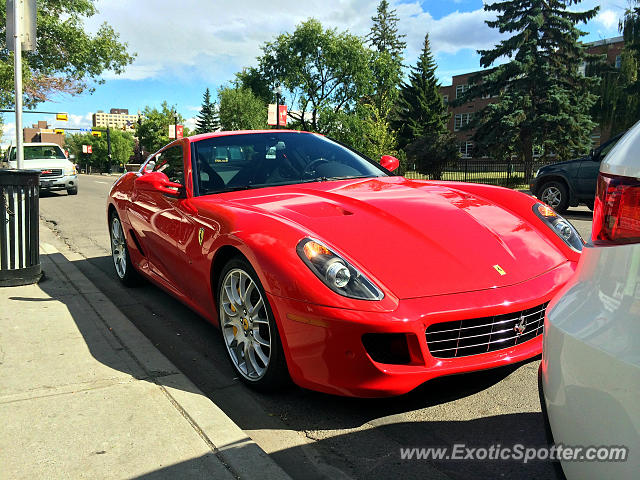Ferrari 599GTB spotted in Calgary, Canada