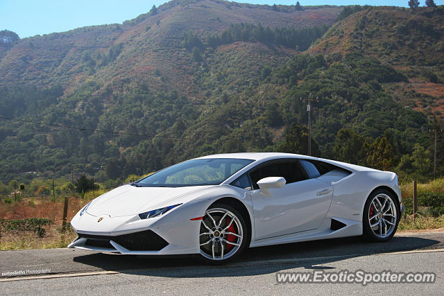Lamborghini Huracan spotted in Carmel, California