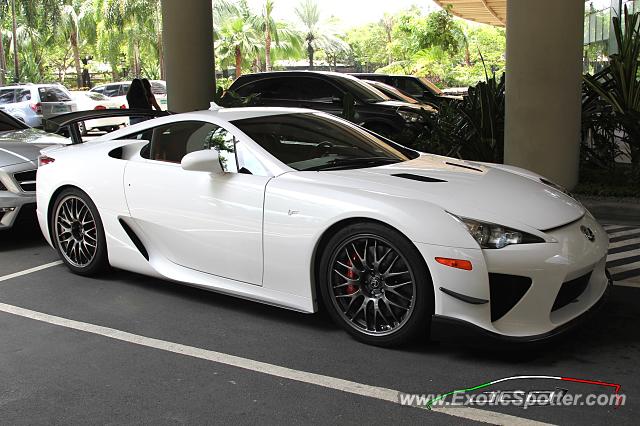 Lexus LFA spotted in Makati City, Philippines