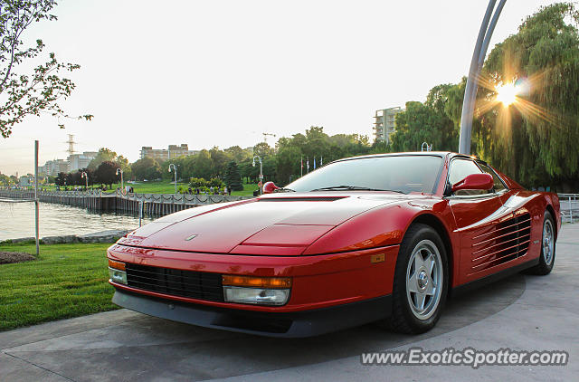 Ferrari Testarossa spotted in Burlington, Canada