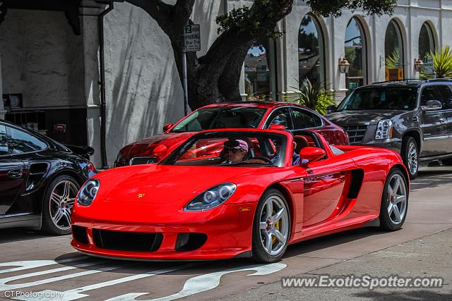 Porsche Carrera GT spotted in Carmel, California