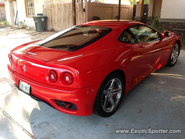 Ferrari 360 Modena spotted in Laredo, Texas