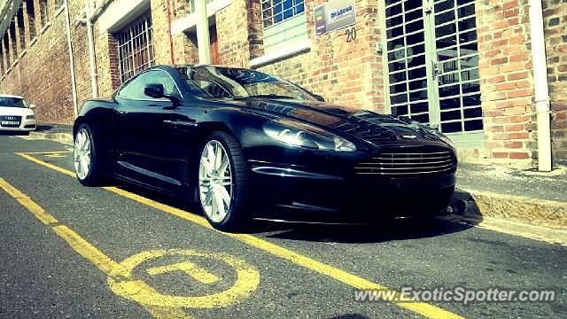 Aston Martin DBS spotted in Cape Town, South Africa