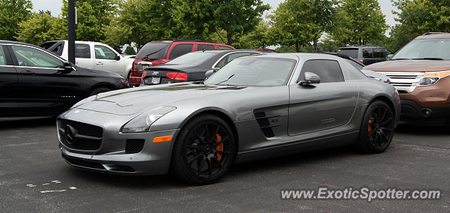 Mercedes SLS AMG spotted in Powell, Ohio