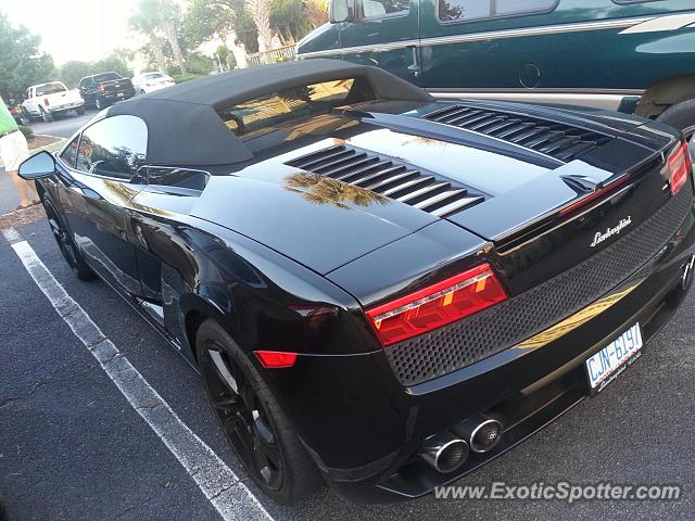 Lamborghini Gallardo spotted in Myrtle Beach, South Carolina