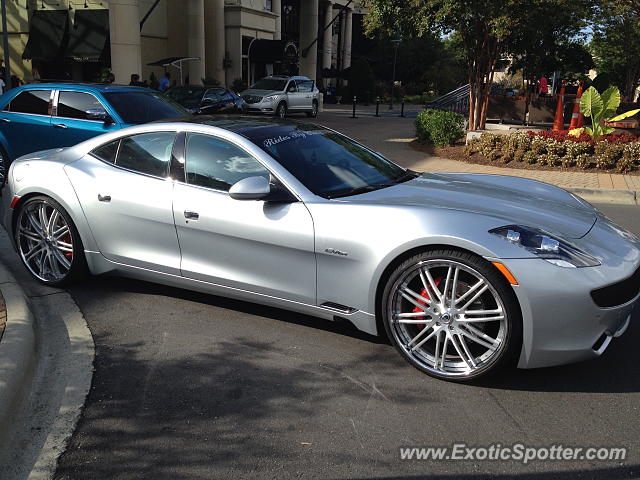 Fisker Karma spotted in Charlotte, North Carolina