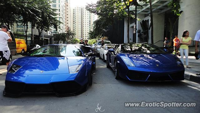 Lamborghini Murcielago spotted in Taguig City, Philippines