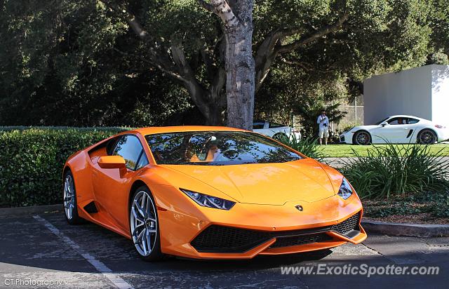 Lamborghini Huracan spotted in Carmel Valley, California