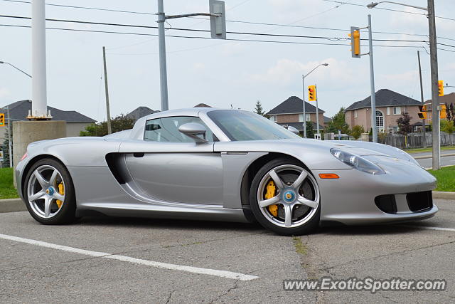 Porsche Carrera GT spotted in Toronto, Canada