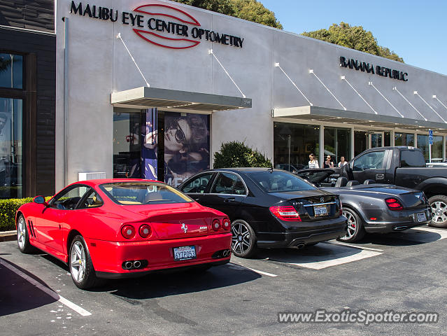 Ferrari 575M spotted in Malibu, California