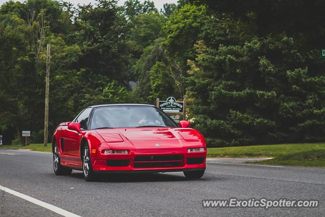 Acura NSX spotted in Lime Rock, Connecticut