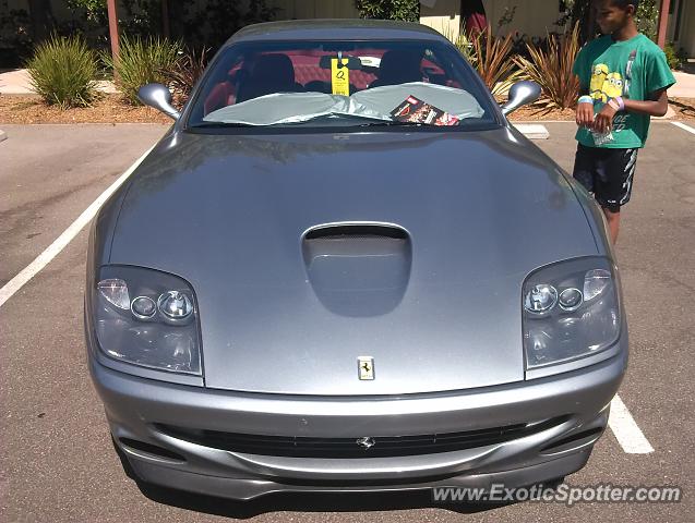 Ferrari 550 spotted in Carmel, California