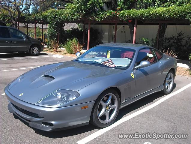 Ferrari 550 spotted in Carmel, California