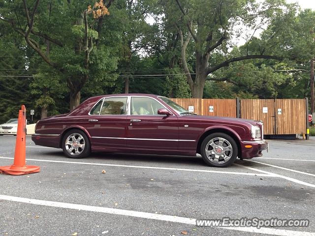 Bentley Arnage spotted in Bethesda, Maryland