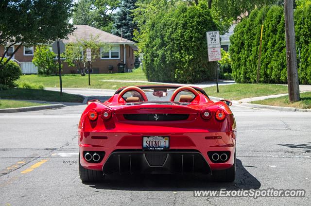 Ferrari F430 spotted in Highwood, Illinois