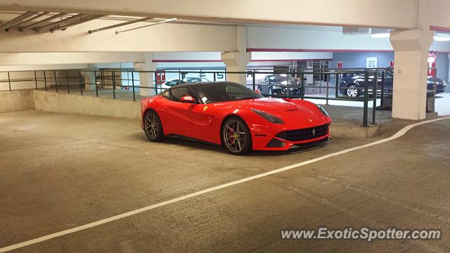 Ferrari F12 spotted in Bellevue, Washington