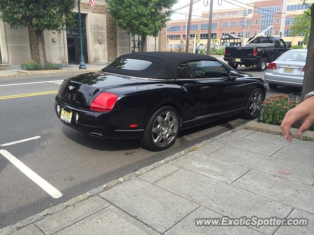 Bentley Continental spotted in Summit, New Jersey