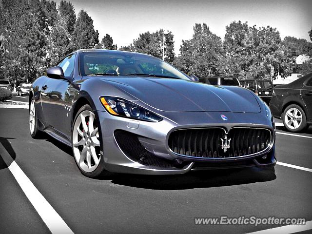 Maserati GranTurismo spotted in GreenwoodVillage, Colorado